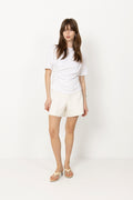 Ulina Drape Tee - White