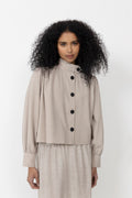 Zoie Jacket - Light Beige Melange
