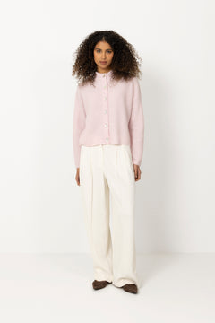 Gabby Knit Cardigan - Pale Lilac