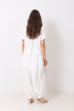 Saminna Ss Shirt - Clear Cream