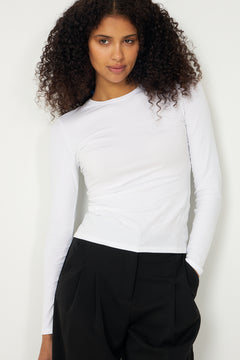 Saesme Ls T-Shirt - White