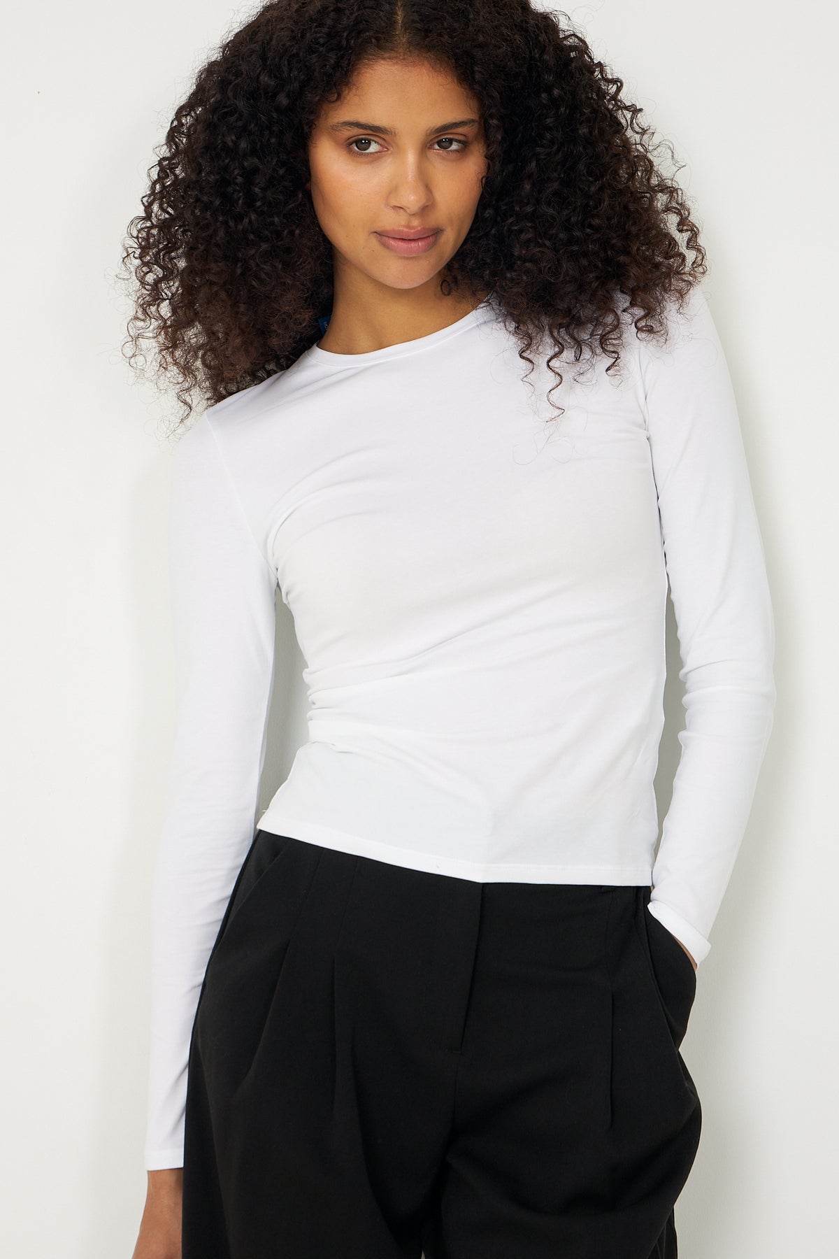 Saesme Ls T-Shirt - White