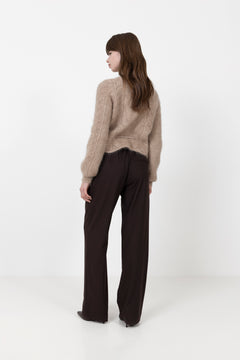 Sahoys Straight Trousers - Mole