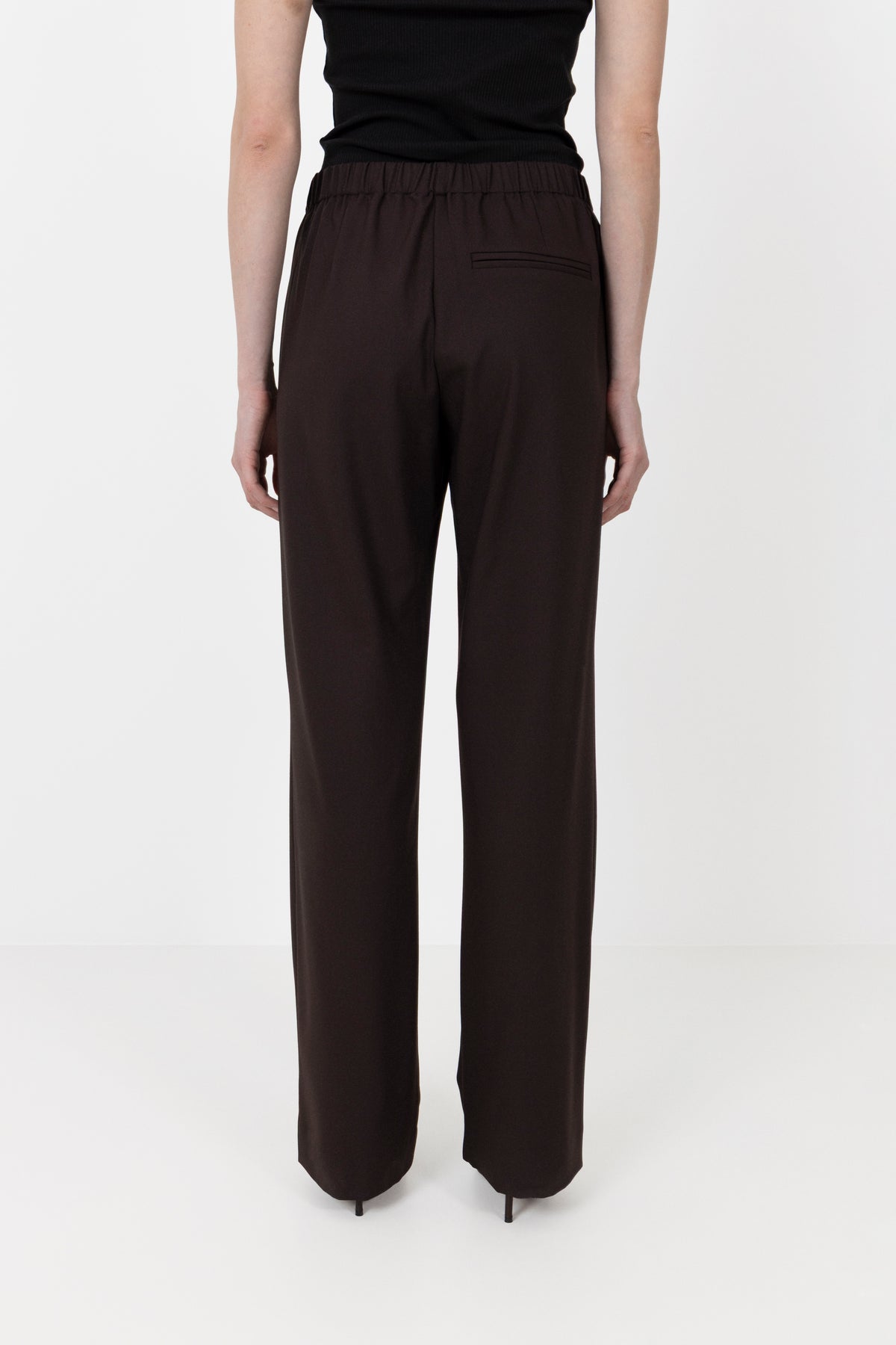 Sahoys Straight Trousers - Mole