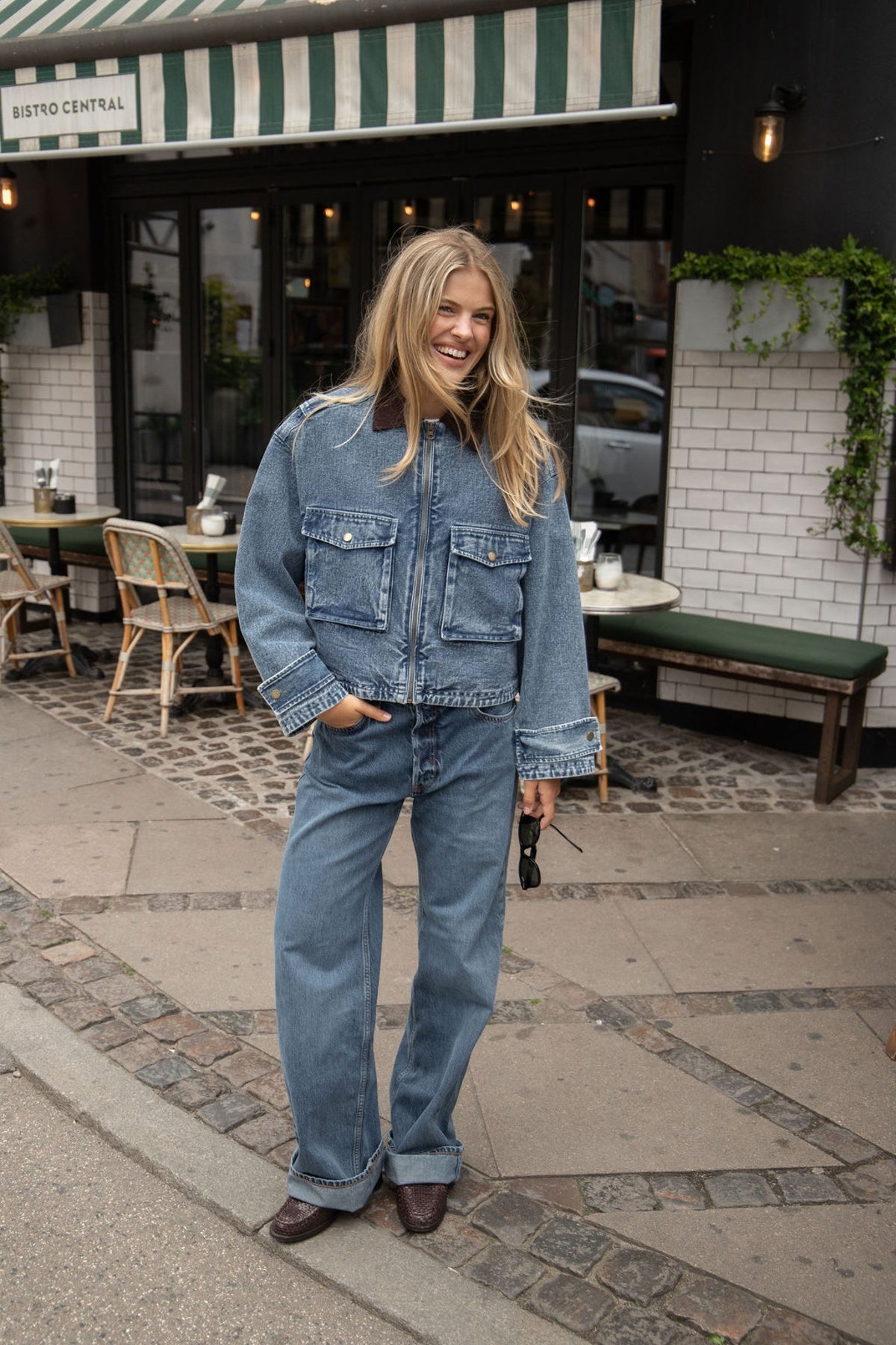 Rikke Denim Jacket - Blue