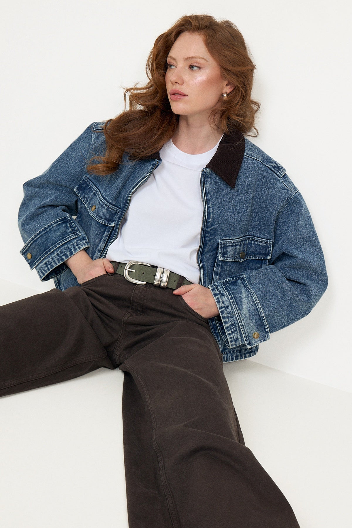 Rikke Denim Jacket - Blue