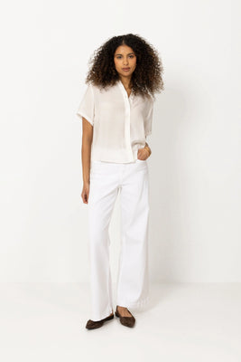 Dara Deluxe Jeans - Bright White
