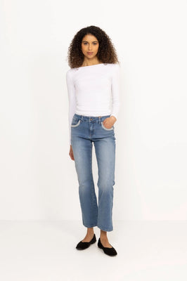 Cecilia Perla Jeans - Mid Blue