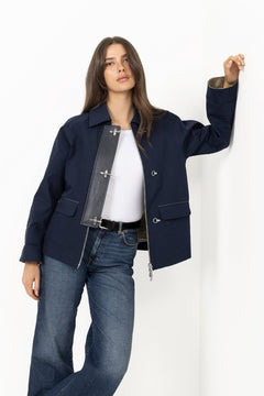 Fallon Mercer Jacket - Salute Navy
