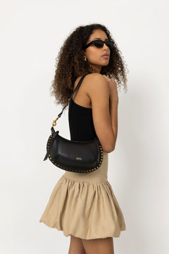 Oskan Moon Grainy Leather - Black