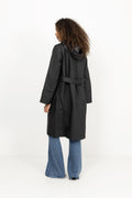 Nara W Long Jacket W3 - Black