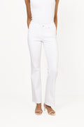 Paris Flared - Pure White Stone