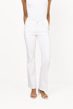 Paris Flared - Pure White Stone