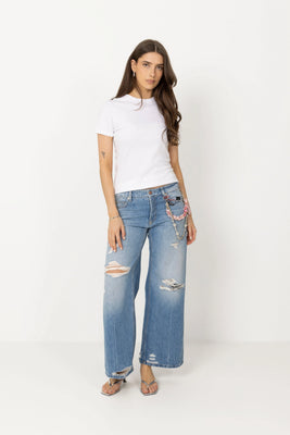 Palazzo Cropped - Authentic Destroy