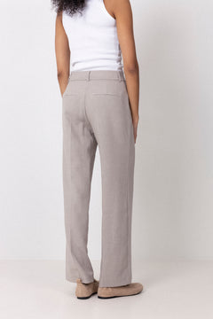 Rita Mw Wide Pant Mel - Island Fossil Melange