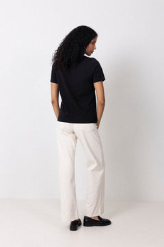 Colwoman 2/4 Oversized Tee - Black