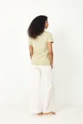 Myessential Ss O-Neck Tee - Lint