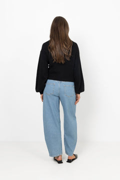 N-Miley Knit Cardigan - Black