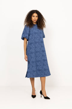 N-Pastis Long Dress - Dusty Blue