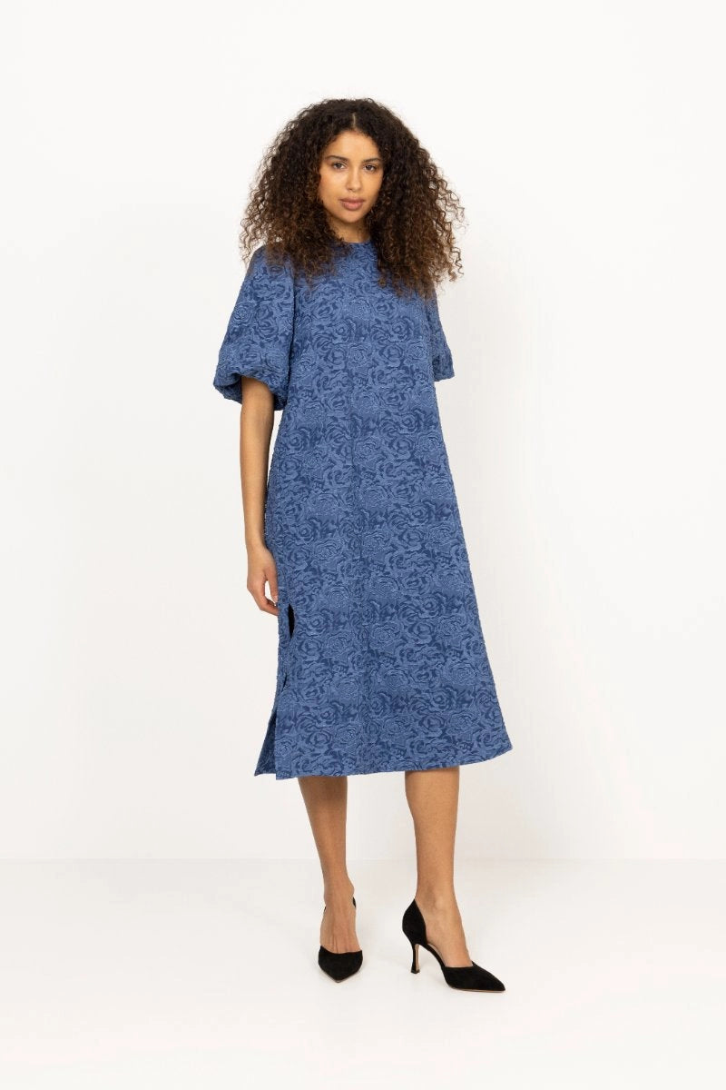 N-Pastis Long Dress - Dusty Blue