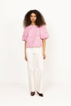 N-Shelly Blouse - Baby Pink