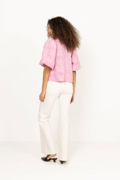 N-Shelly Blouse - Baby Pink