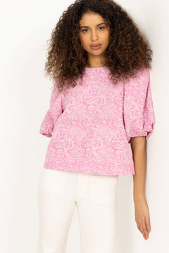 N-Shelly Blouse - Baby Pink