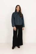 N-Lirinnah Shirt - Vintage Blue Wash