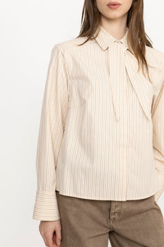 N-Myra Shirt - Donnie Cream Stripe