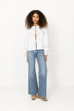 N-Marceline Blouse - White