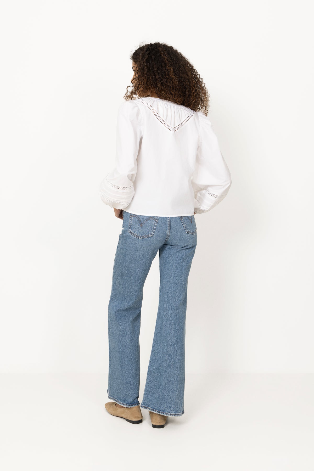 N-Marceline Blouse - White