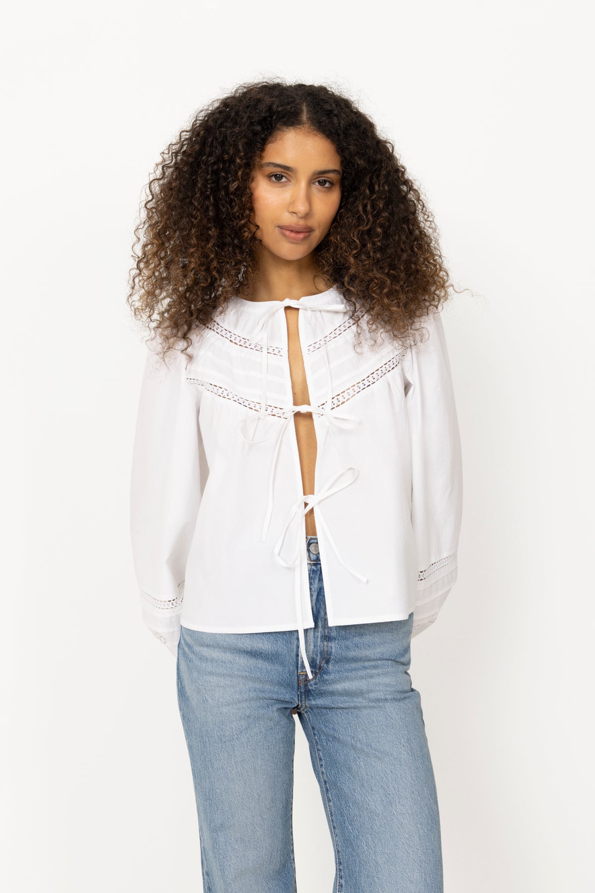 N-Marceline Blouse - White