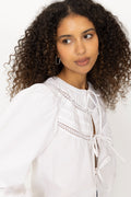 N-Marceline Blouse - White