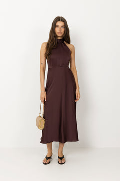 Rheo Dress - Fudge