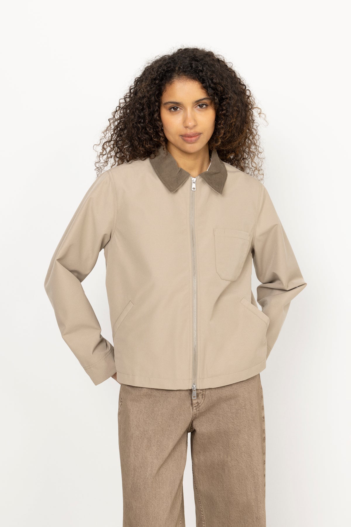 Sarobinson Jacket - Greige