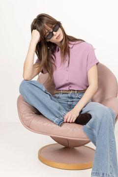 Samajana Ss Shirt - Orchid Haze