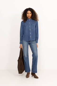 Sabexy Shirt - Medium Denim Blue