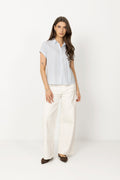 Majan Ss Shirt - Gray Dawn Small St.