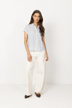 Majan Ss Shirt - Gray Dawn Small St.