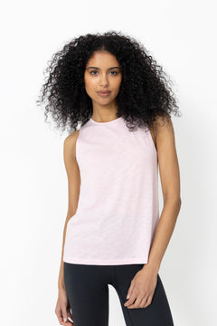 Soft Texture Tank - Lush Pink