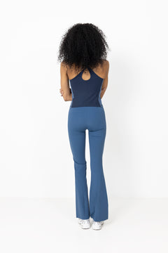 Silhouette Flare Pants - Blue Shadow