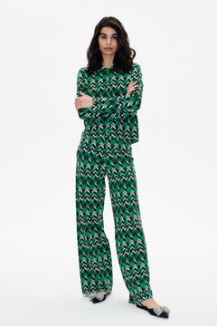 Cassandra - Green Geometric
