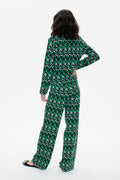 Cassandra - Green Geometric