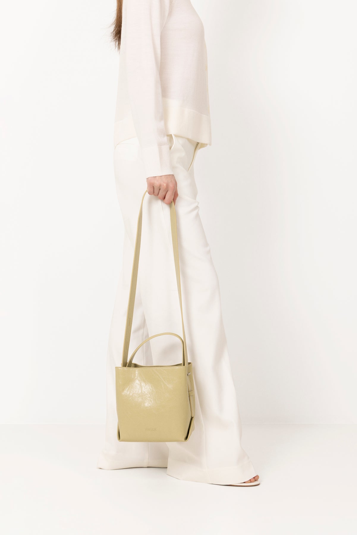 Molly Glossy Structure - Matcha Green