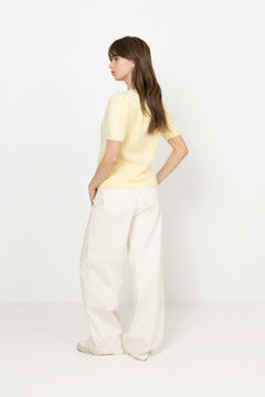 Sarah Pullover - Light Yellow