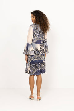 Ahloa Dress - Shaded Blue