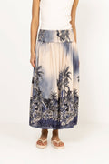 Honolulu Skirt - Shaded Blue