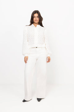 Alexandra Cardigan - White