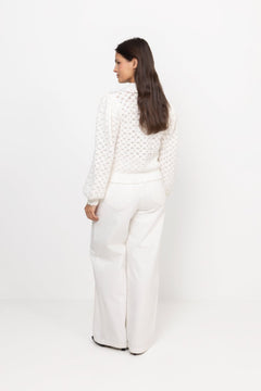 Alexandra Cardigan - White