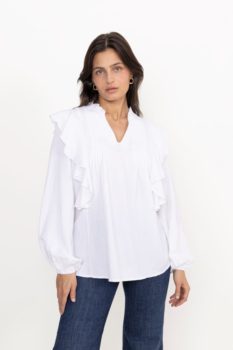 Zuri Blouse - White